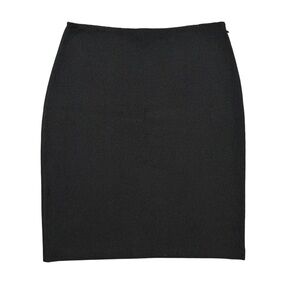 St John Black Knit Skirt